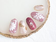ネイルケイ(Nail_K)/トレンド満載フラワーネイル