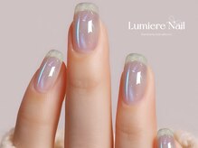 ルミエール ネイル モンナカ(Lumiere Nail Monnaka)/オンブレフレンチ/冬ネイル