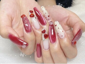 アングゥ ウル(ungu ul)/マグネット/ハート/赤