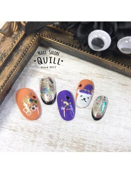 ネイルサロン クイル(QUILL)/9月ハロウィン★2