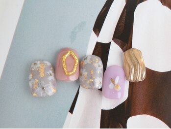 ゆびノさき/春先ネイル