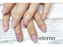 エテル(eterno)/春先取りフラワーネイル