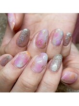 リベルタス(LIBERTAS)/#ephemeral pink nail