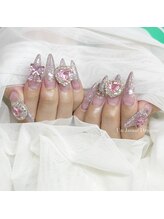 アン ジョーヌドラゴ/【ロングネイル】ハートパーツ