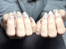 シーグラス(SeaGlass)/クリスマスネイル