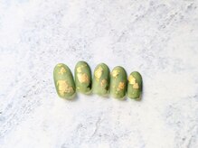 えがお爪工房/1月月替りデザイン