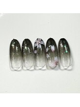 スタジオ1108(Studio1108)/夜桜ネイル