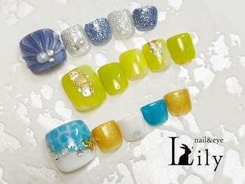 リリー 武蔵境店(Lily)/フット月替わり定額アート