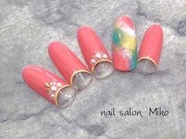 8月定額デザイン　￥7,700