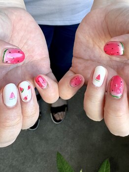 爪屋べっぴん堂/スイカスイカネイル