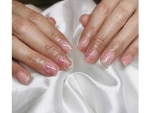 ハズグラスネイル(Haze Grass nail)/マーブルネイル