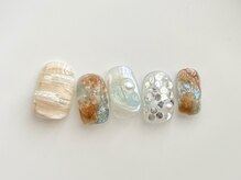 シエール 池袋東口店(ciere)/インク×天然石ネイル