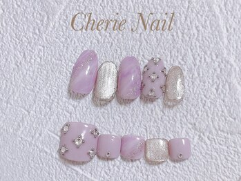 シェリーネイル(Cherie Nail)/ビジューマグネットfootネイル★