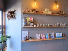 アルモワーズの雰囲気（高品質のよもぎとハーブをお客様の体調に合わせてブレンド）