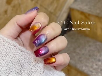 シーシーネイルサロン 池袋(C.C.Nail salon)/マグネットキャンディーネイル