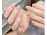 ジェルオフ込み【ハンドジェル】チークフレンチ5280