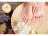 【初回終日OFF無料】FOOTケア込み単色塗りコース【￥8500】土日祝も可！！