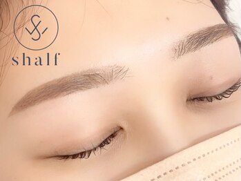シャルフ(shalf)の写真/見るたびに自分をもっと好きになる♪骨格に合わせた美眉デザインで垢抜けた印象に◎【初回¥5,500～】
