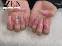 ゼン ネイル デザイン 池袋(ZEN NAIL DESIGN)/* 長 さだしやり放題×つけ放題