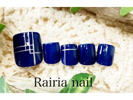 シンプルフットネイル