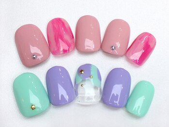 ユースタイル 新宿店(U-style)/ぬりかけネイル