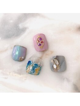 グラマラス 白金台店(glamourous produced by Noble)/フットネイル[白金台/目黒]