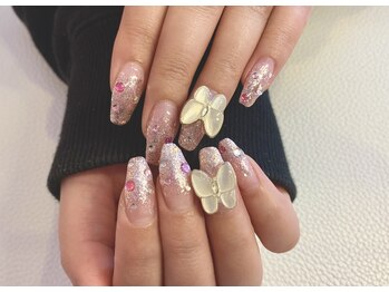 クイーン(Queen)/定額デザインAネイル