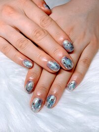 ニュアンスクリアネイル♪