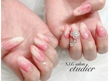 S.I.Gサロン エチュデイエ(etudier)/桃ネイル☆