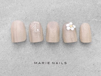 マリー ネイルズ いわきラトブ店(MARIE NAILS)/定額5500円税込 ピンク1212a