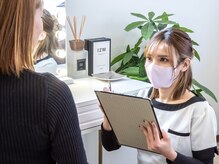 アンドエミニー エン ラボーテ(& EMINY 艶 la beaute)の雰囲気（お客様のお悩みに寄り添いながら、お一人お一人にあったご提案を）