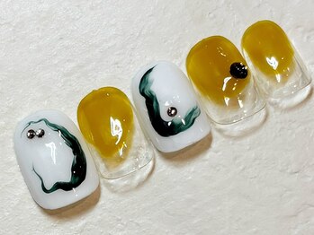 ネイルアンドアイ リリー 住道店(Lily)/ショートデザイン ¥6050~