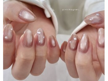 エクラ(eclat.)の写真/ショートネイルでもかわいいデザイン多数あり★オトナかわいいニュアンスネイルで指先からオシャレに♪