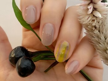 青山ネイル 池袋店/ジェルネイルDRYケア込¥8250