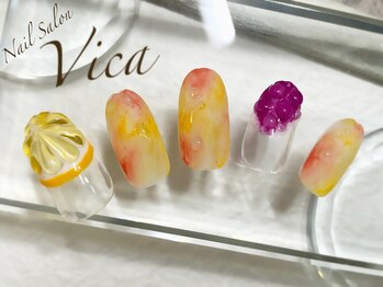 ヴィカ(Vica)/ビタミンカラーフルーツネイル☆