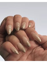 カラン(CALaN)/ゴールドラメネイル