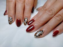 サロン ヴィーヴ(salon Vive)/#ヒョウ柄ボルドー