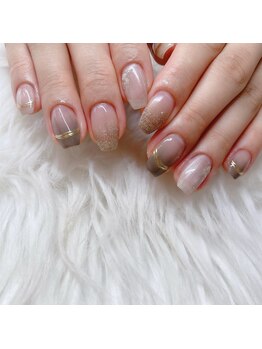 大人カラーネイル