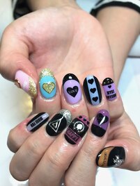 ～アート盛り沢山ネイル～