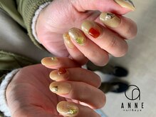 アンネ 梅田 ALLYS店(ANNE)/大理石パーツデザイン☆
