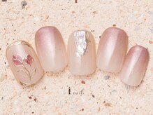 アイネイルズ 町田店(I nails)/春フラワーグラデネイル8980円