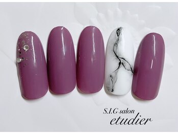 S.I.Gサロン エチュデイエ(etudier)/☆シンプル大理石☆