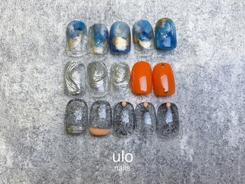 ウロネイルズ(ulo nails)/8月からの定額デザイン