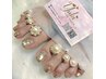 【いよいよ夏始まる♪フット】　アート付け放題  6980円