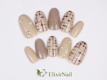 エリクサーネイル 神田(Elixir Nail)/シンプル / クーポン使用