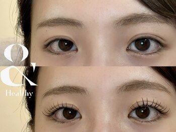 サローネ レジーナ(salone Regina)/&Healthy フラットラッシュ120本