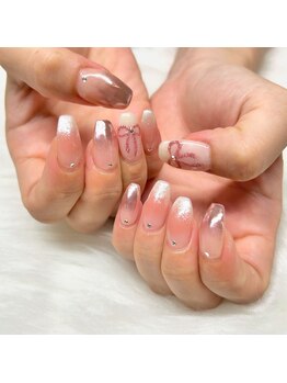 フィール(Feel)/りぼん持ち込みネイル
