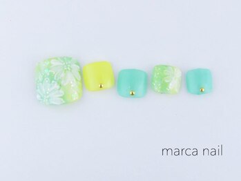 マルカネイル(marca nail)/フット定額デザインコース
