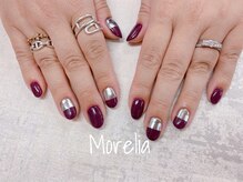 モレリア(morelia)/成人式　ミラーネイル