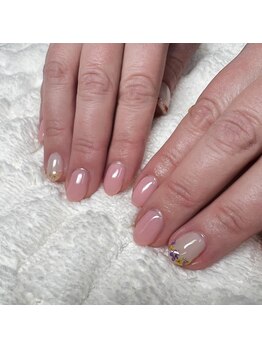 ラウレアネイル(laule'a nail)/押し花ネイル